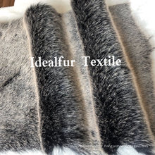 Tip-Dyed Super Soft Long Pile Fake Raccoon Fur